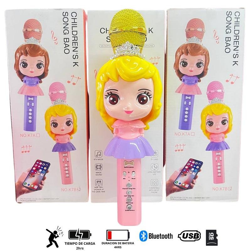 Miniatura 2 de MICROFONO KARAOKE K7